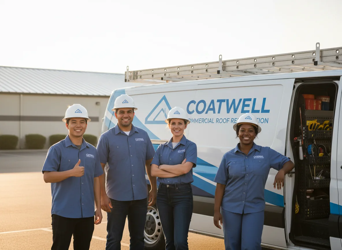 Commercial roof coating company in Dennis, KS